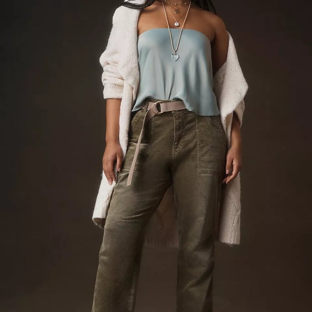 Anthropologie Pilcro The Wanderer Low-Rise Corduroy  Pants